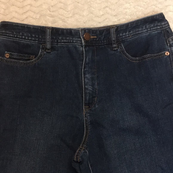 Coldwater Creek classic fit jeans - size Petite 8 - Picture 5 of 8